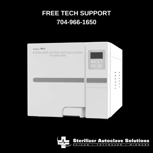 Flight Dental Systems Clave23+ Sterilizer Autoclave left front corner view