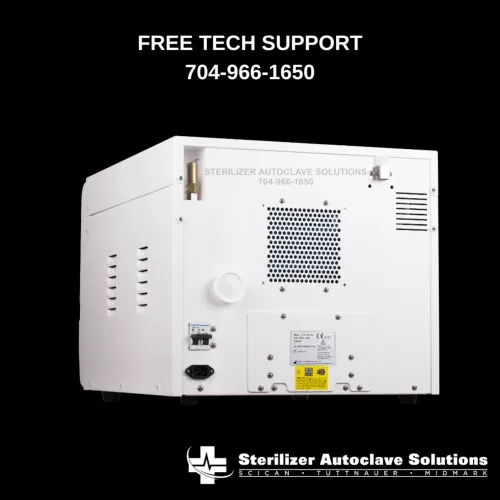 Flight Dental Systems Clave23+ Sterilizer Autoclave rear view