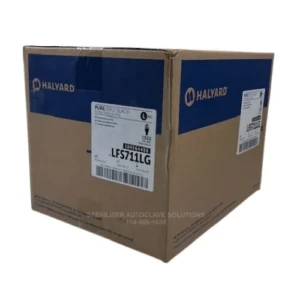 CASE of 1000 Large Halyard PureZero Black Nitrile Exam Gloves LFS711LG