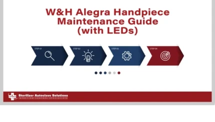 This is a blog about the W&H Alegra Handpiece Maintenance Guide for handpieces with LED lights.