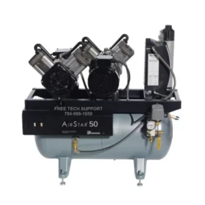 Air Techniques AS50 Oil-less Three Headed Compressor