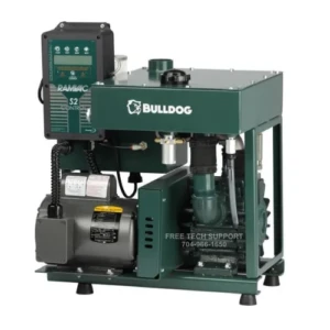 DentalEZ Bulldog Dry Vacuum front view