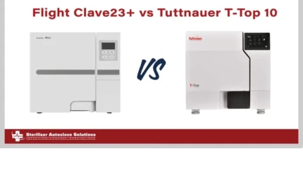 This is a thumbnail graphic with two autoclaves in it.