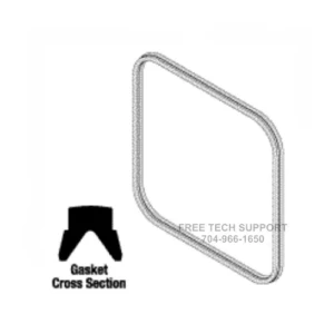 AMG207 AMSCO Steris DOOR GASKET (16 in x 16 in)