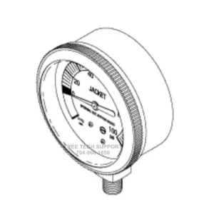 AMG244 AMSCO Steris PRESSURE GAUGE (JACKET)