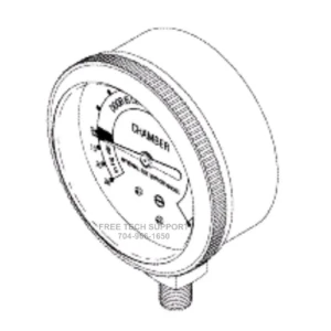 AMG245 AMSCO Steris PRESSURE GAUGE (CHAMBER)