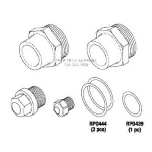 AMK215 AMSCO Steris Steam Manifold Seat Kit