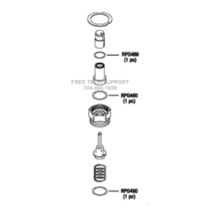 AMK223 AMSCO Steris SOLENOID VALVE REPAIR KIT