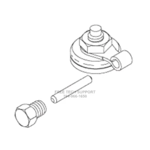 AMK230 AMSCO Steris CHECK VALVE REBUILD KIT (1/4")