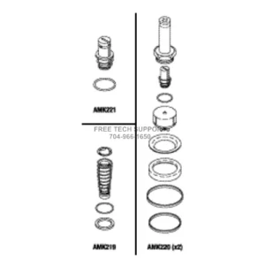 AMP211 AMSCO Steris PM PACK (STEAM MANIFOLD)