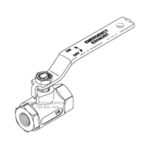 AMV205 AMSCO Steris BALL VALVE (1/4")