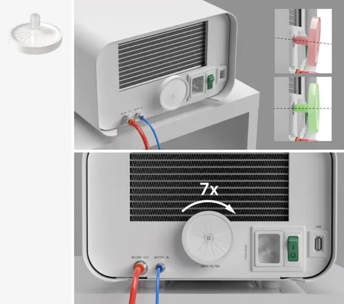 enbio hepa filter installation graphic 