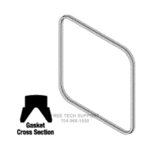 AMG208 AMSCO Steris V120 DOOR GASKET 20 in x 20 in