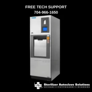 This is a Refurbished Steris Amsco Model V120 Steam Sterilizer.