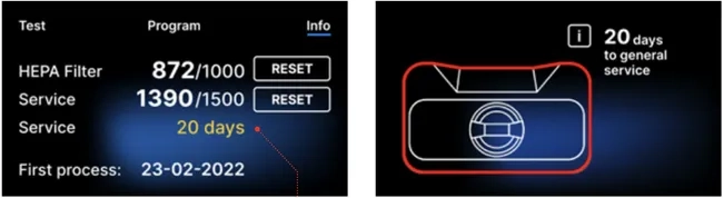 enbio 20 day maintenance deadline screen graphic