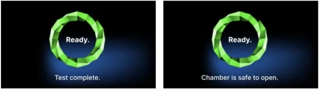 enbio chamber ready to open screens graphic