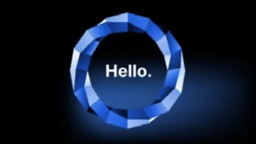 enbio hello screen graphic