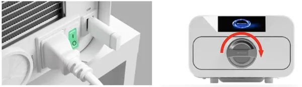 enbio power switch and door lock graphic