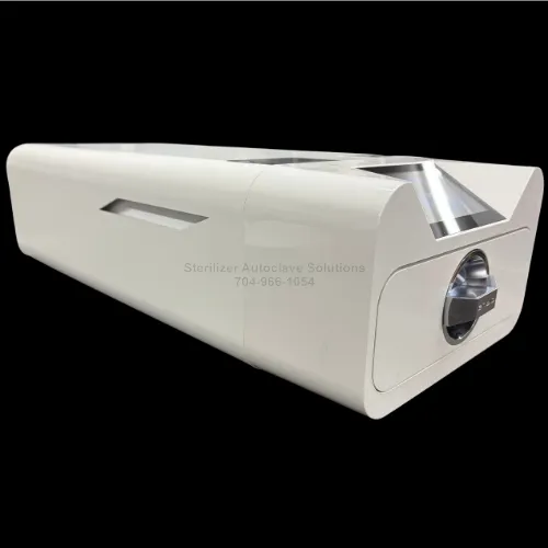 Refurbished Enbio S Autoclave right front corner view