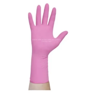 Halyard Pink Underguard nitrile Exam Gloves single