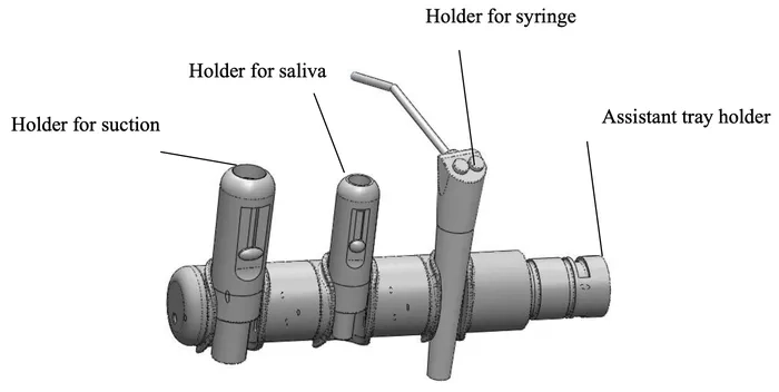 flight a12 operatory labeled handpiece diagram graphic
