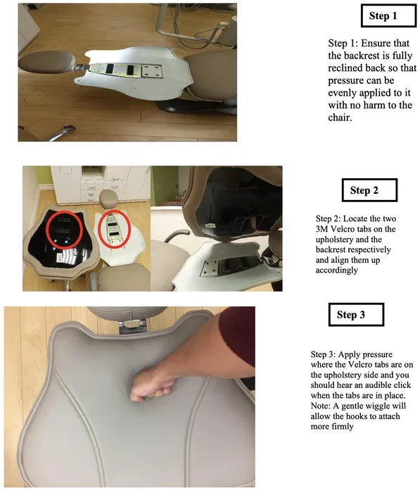 flight a12 upholstery installation graphic