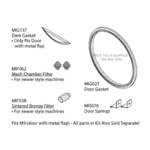 Midmark M9 RPI STERILIZER PM KIT RPI Part MIK158