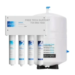 Statpure water filtration system SWP400 with included 4.25 gallon tank S9111