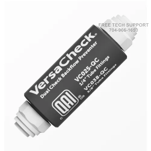 VersaCheck Backflow Preventer – 1/4” VC025-QC
