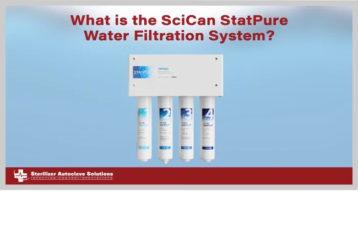 what is the scican statpure water filtration system graphic This is the thumbnail graphic for the article titled "WHat is the SciCan StatPure Water Filtration System?"