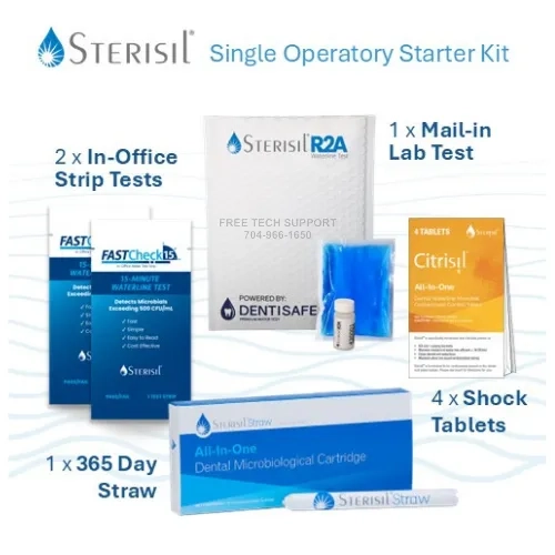 Contents display of a Sterisil Starter Kit STK-365 and STK-365M