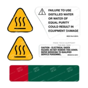 Midmark M11/M9 RPI DECAL KIT RPI Part #MIK329