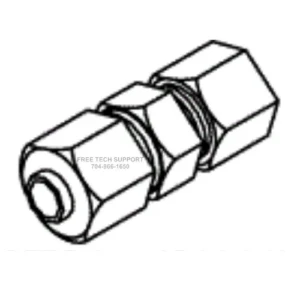 Scican Statim UNION FITTING (COMPRESS-ALIGN 18) RPI Part #RPF379