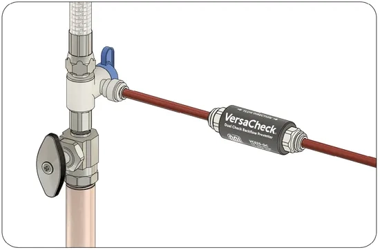scican statpure water supply connection graphic 