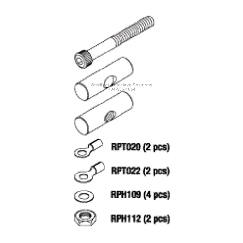 Tuttnauer Heater Hardware RPI Part #TUH052