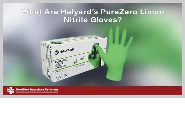what are halyards purezero limon nitrile gloves graphic