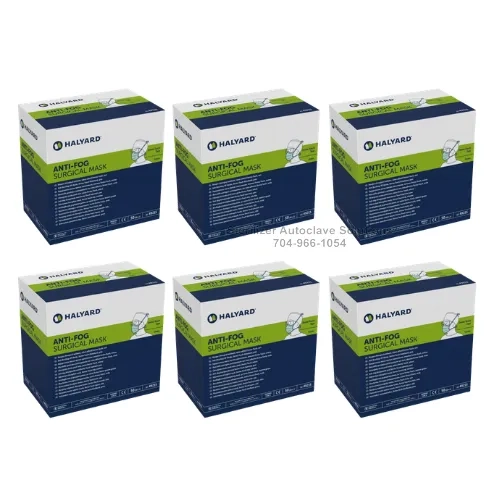 Case of 300 Halyard Anti-Fog Surgical Masks 49215