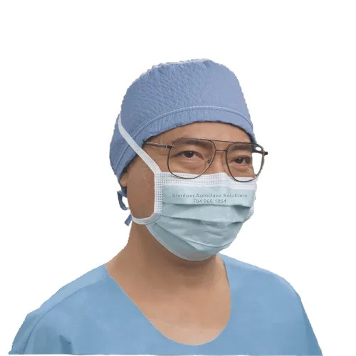 Halyard Anti-Fog Surgical Masks 49215 angled view
