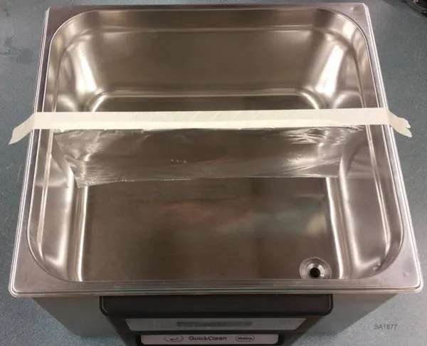 midmark quickclean foil test set up graphic 