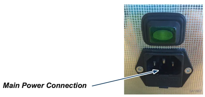 midmark quickclean power connection graphic