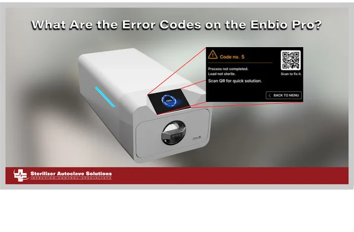 what are the error codes on the enbio pro graphic what are the error codes on the enbio pro graphic