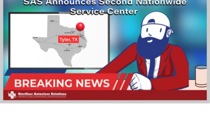 This is a thumbnail graphic with a visual for a news update with a news banner and news anchor graphic with the title.