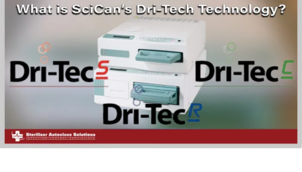 This is a thumbnail for a blog covering SciCan's Dri-Tec drying technology.