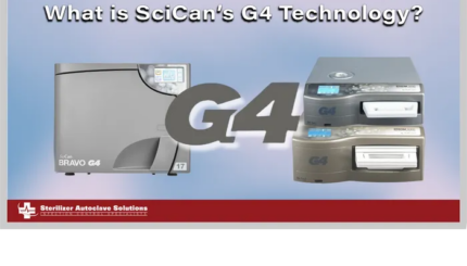 This is a thumbnail for a blog discussing SciCan's G4 Technology